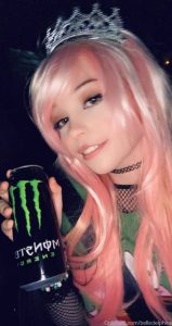 Belle Delphine Princess Monster Energy Masturbation