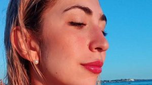 Delfi Ezeiza votante de La Libertad Avanza